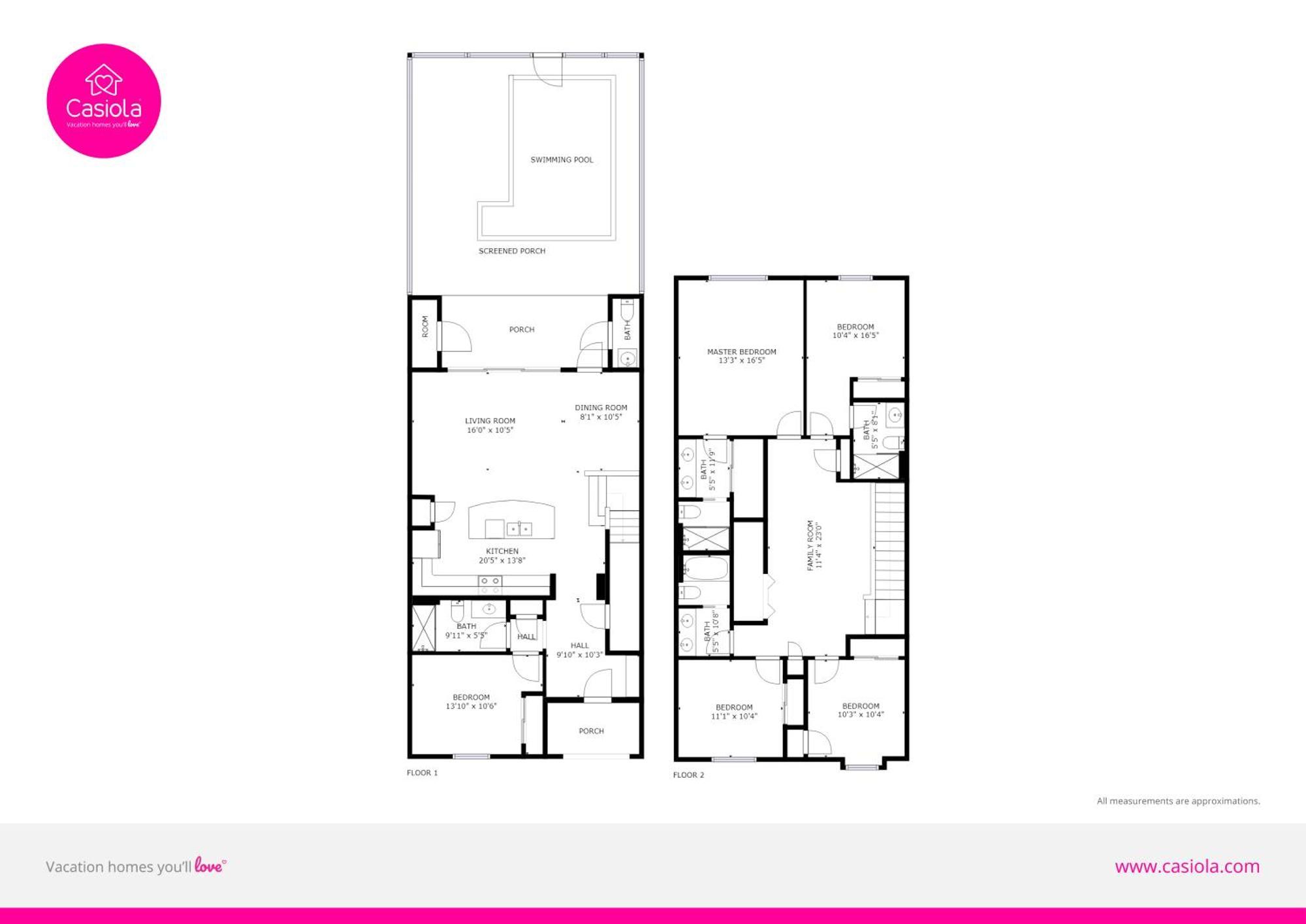 Beautiful Townhome Wprivate Pool 7 Mi To Disney Kissimmee Exteriör bild