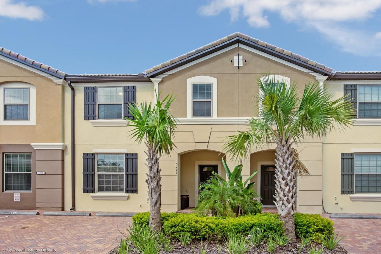Beautiful Townhome Wprivate Pool 7 Mi To Disney Kissimmee Exteriör bild
