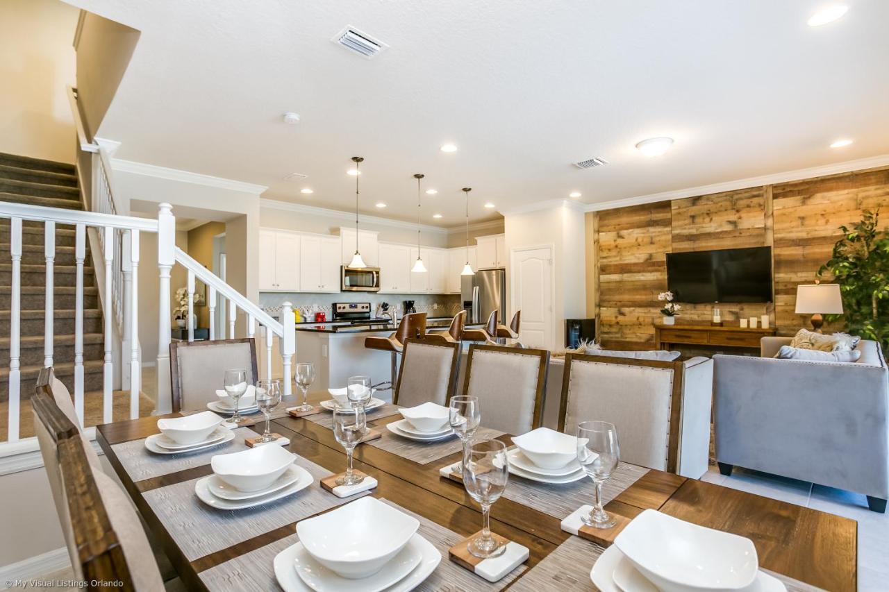 Beautiful Townhome Wprivate Pool 7 Mi To Disney Kissimmee Exteriör bild